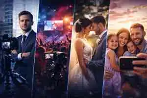 Imagefilme, Hochzeitsvideos und private Videoprojekte mit professionellem Videoschnitt