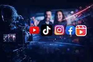 Videobearbeitung für YouTube, Reels, TikTok und Social Media Videos